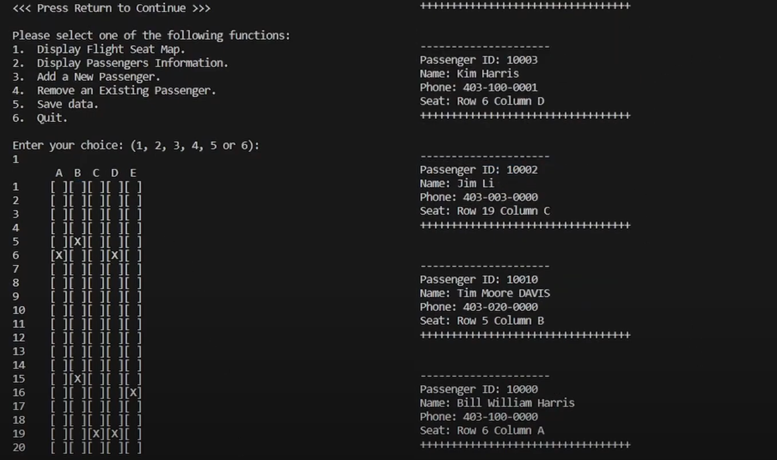 Image of Airline Flight Management Application